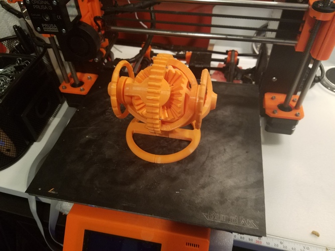 Spherical Differential 3D Print 17393 Spherical Differential 3D Print 17393