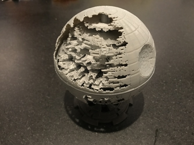 Star Wars Death Star 3D Print 17553 Star Wars Death Star 3D Print 17553