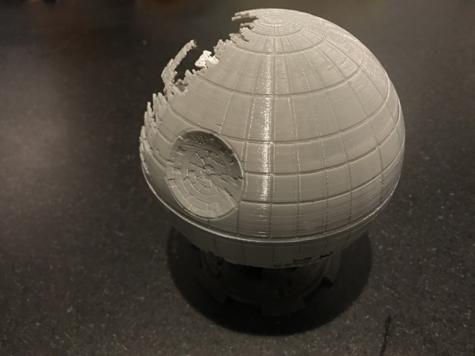 Star Wars Death Star 3D Print 17554 Star Wars Death Star 3D Print 17554