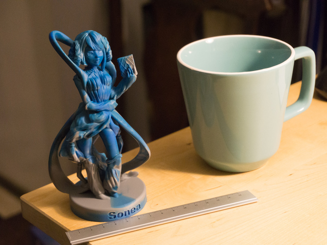 Keeper of the Celestial Archives: Sonea 3D Print 17624 Keeper of the Celestial Archives: Sonea 3D Print 17624