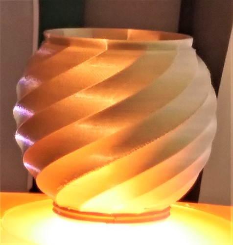 Swirling Urn 3D Print 17739 Swirling Urn 3D Print 17739