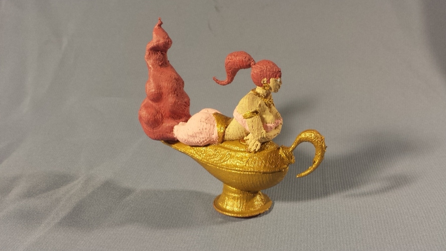 The Magic Lamp 3D Print 17801 The Magic Lamp 3D Print 17801