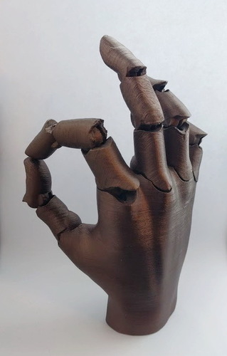 Jointed Hand 3D Print 17871 Jointed Hand 3D Print 17871