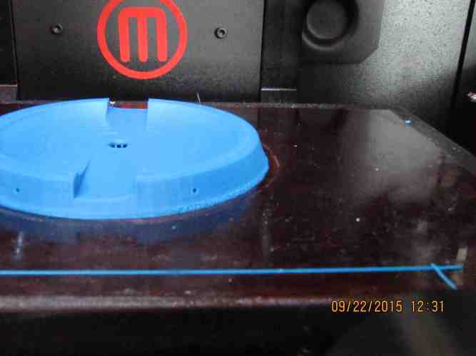 1X1 Conical Spinner and Backplate 3D Print 1797 1X1 Conical Spinner and Backplate 3D Print 1797