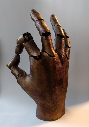 Jointed Hand 3D Print 17991 Jointed Hand 3D Print 17991