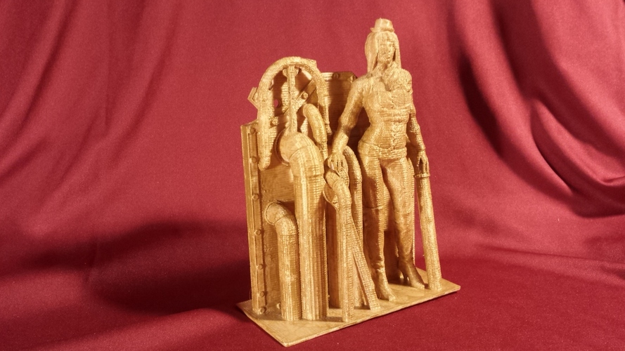 Steampunk Lady : Lenora 3D Print 18083 Steampunk Lady : Lenora 3D Print 18083