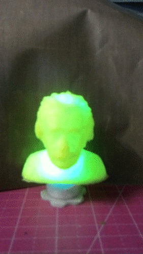 Einstein Bust (14K) 3D Print 18235 Einstein Bust (14K) 3D Print 18235