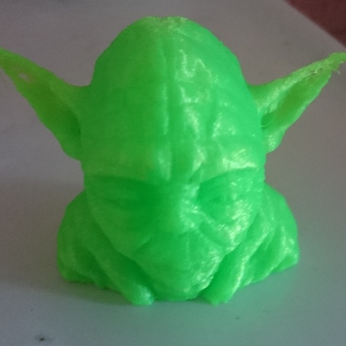 Yoda con soporte 3D Print 18287 Yoda con soporte 3D Print 18287