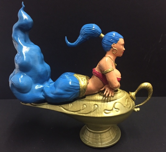 The Magic Lamp 3D Print 18314 The Magic Lamp 3D Print 18314