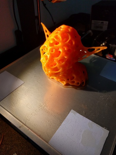 Yoda (Star Wars) in stile Voronoi 3D Print 18339 Yoda (Star Wars) in stile Voronoi 3D Print 18339