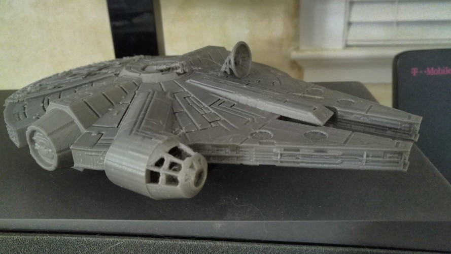 Millenium Falcon 3D Print 18380 Millenium Falcon 3D Print 18380