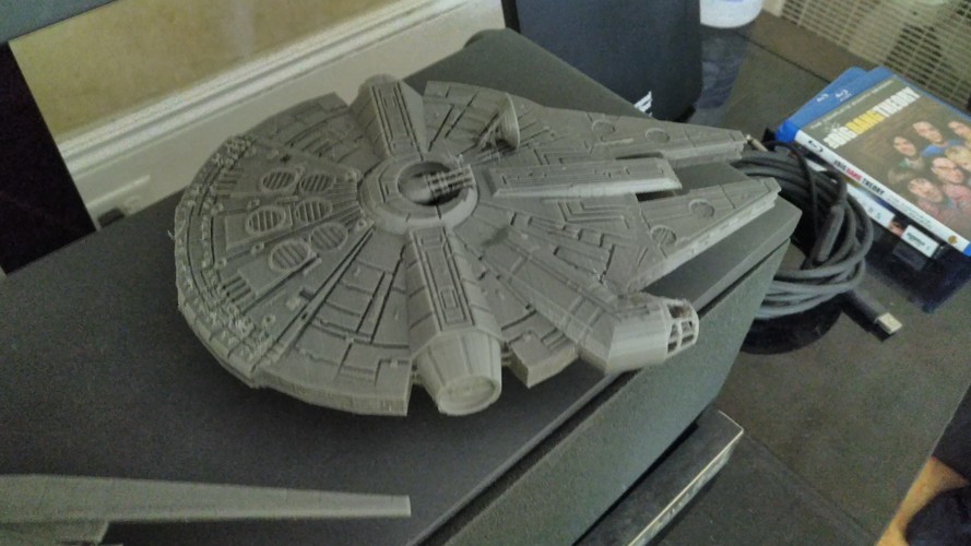 Millenium Falcon 3D Print 18381 Millenium Falcon 3D Print 18381