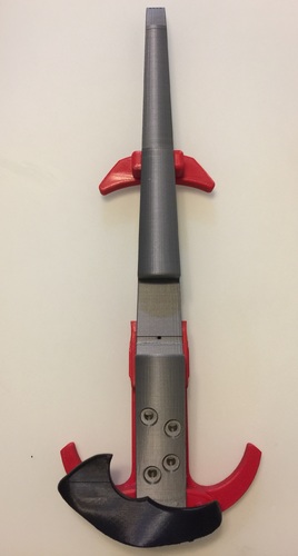 Easy printing Electric Violin. 3D Print 18447 Easy printing Electric Violin. 3D Print 18447