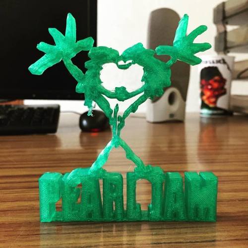 Pearl Jam Alive Logo 3D Print 18449 Pearl Jam Alive Logo 3D Print 18449