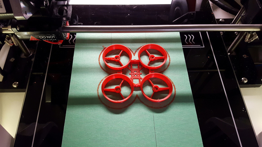 Inductrix / Tiny Whoop light racing frame 3D Print 18542 Inductrix / Tiny Whoop light racing frame 3D Print 18542