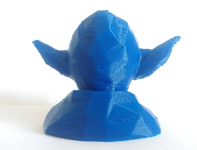 Low Poly Yoda 3D Print 18584 Low Poly Yoda 3D Print 18584