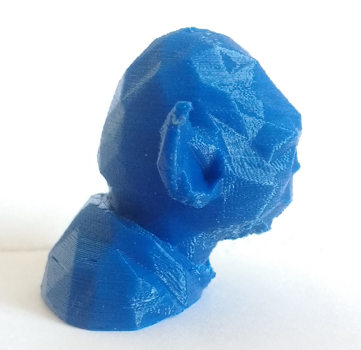 Low Poly Yoda 3D Print 18585 Low Poly Yoda 3D Print 18585