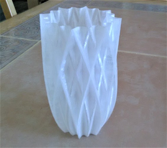 Vase - 16 pointed 3D Print 18596 Vase - 16 pointed 3D Print 18596