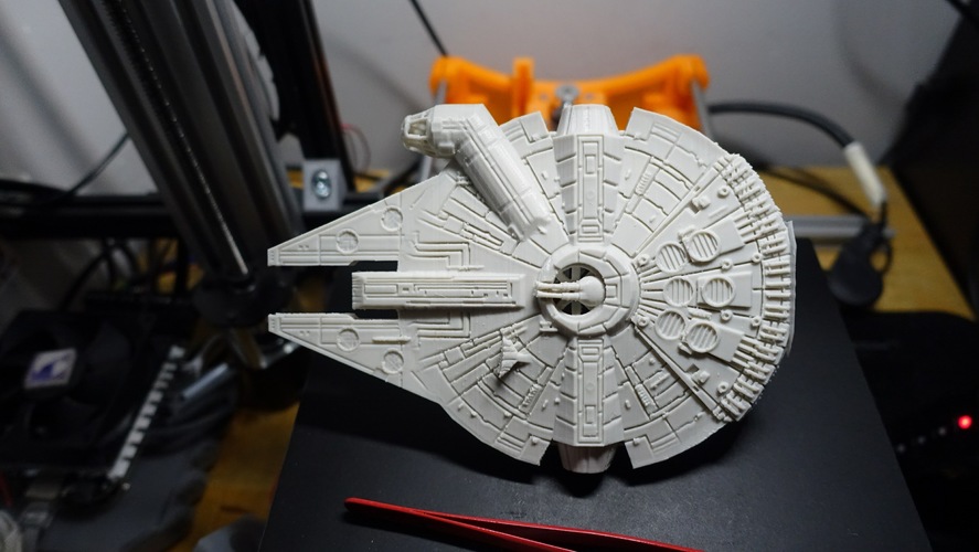Millenium Falcon 3D Print 18601 Millenium Falcon 3D Print 18601