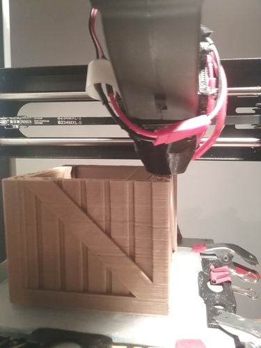 Wood Crate 3D Print 18695 Wood Crate 3D Print 18695