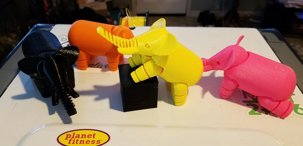 Elephant 3D Print 18701 Elephant 3D Print 18701