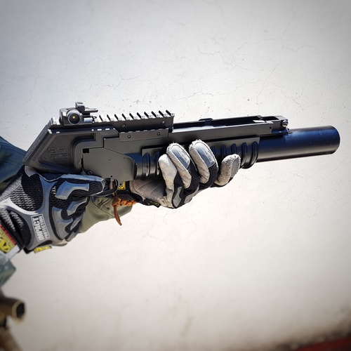 3DTAC / M203 Hand Cannon 3D Print 18765 3DTAC / M203 Hand Cannon 3D Print 18765
