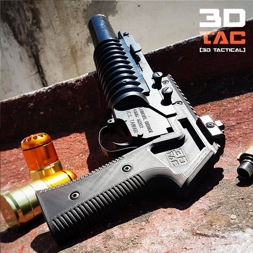 3DTAC / M203 Hand Cannon 3D Print 18771 3DTAC / M203 Hand Cannon 3D Print 18771