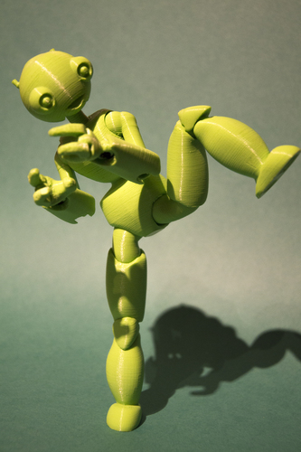 Jointed Robot 3D Print 18780 Jointed Robot 3D Print 18780