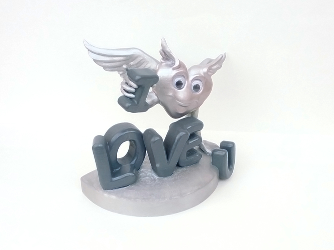 Loving Heart 3D Print 18878 Loving Heart 3D Print 18878