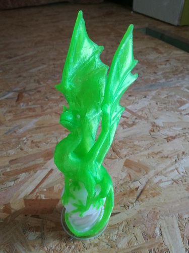 Aria The Dragon (for dual extrusion) 3D Print 18902 Aria The Dragon (for dual extrusion) 3D Print 18902