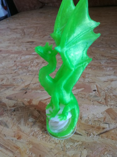 Aria The Dragon (for dual extrusion) 3D Print 18903 Aria The Dragon (for dual extrusion) 3D Print 18903