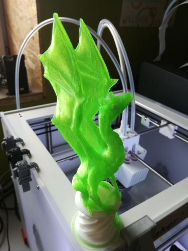 Aria The Dragon (for dual extrusion) 3D Print 18904 Aria The Dragon (for dual extrusion) 3D Print 18904