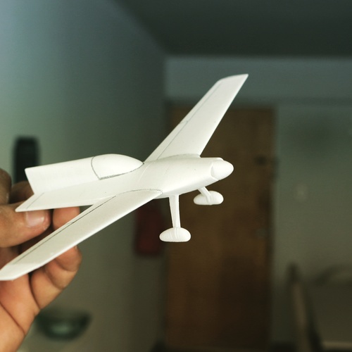 Easy to print Concept Aircraft 3D Print 18949 Easy to print Concept Aircraft 3D Print 18949