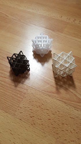 Wireframe 64 Tetrahedron Grid 3D Print 18958 Wireframe 64 Tetrahedron Grid 3D Print 18958