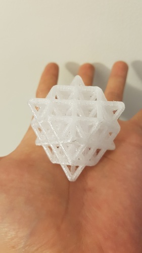 Wireframe 64 Tetrahedron Grid 3D Print 18962 Wireframe 64 Tetrahedron Grid 3D Print 18962
