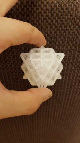 Wireframe 64 Tetrahedron Grid 3D Print 18963 Wireframe 64 Tetrahedron Grid 3D Print 18963