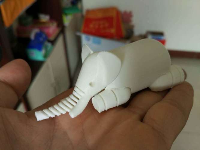 Elephant 3D Print 19045 Elephant 3D Print 19045