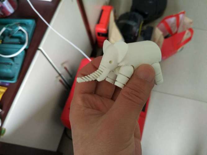 Elephant 3D Print 19047 Elephant 3D Print 19047