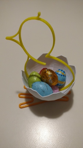 easter chick 3D Print 19110 easter chick 3D Print 19110