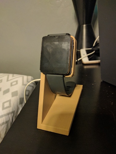 LG G Watch Charging Stand 3D Print 19167 LG G Watch Charging Stand 3D Print 19167