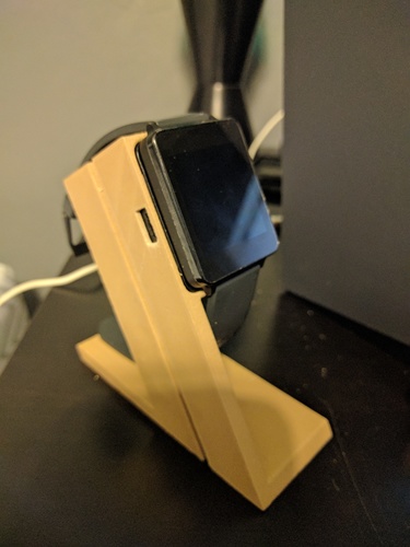 LG G Watch Charging Stand 3D Print 19168 LG G Watch Charging Stand 3D Print 19168