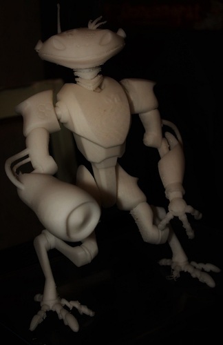 Lizard Tron 3D Print 1938 Lizard Tron 3D Print 1938