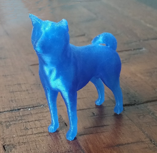 Happy Shibe 3D Print 19447 Happy Shibe 3D Print 19447