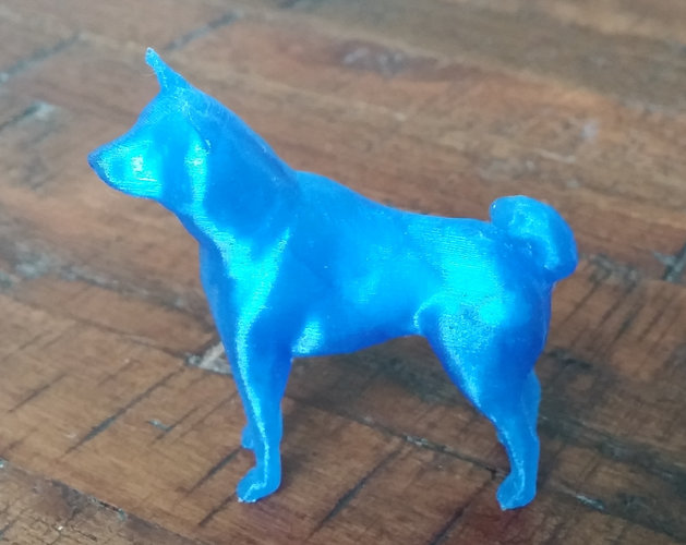 Happy Shibe 3D Print 19448 Happy Shibe 3D Print 19448