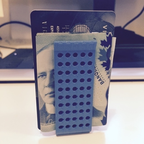 Double Money Clip 3D Print 1958 Double Money Clip 3D Print 1958