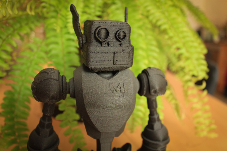 Super deformed bot 3D Print 1963 Super deformed bot 3D Print 1963