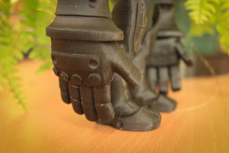 Super deformed bot 3D Print 1964 Super deformed bot 3D Print 1964