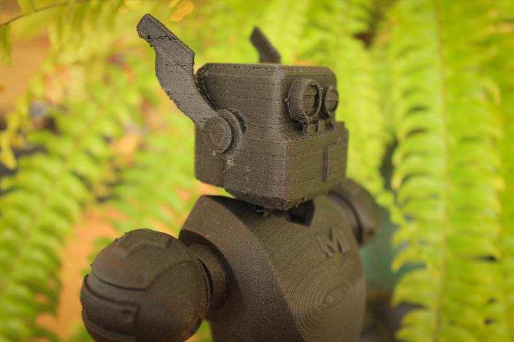 Super deformed bot 3D Print 1965 Super deformed bot 3D Print 1965
