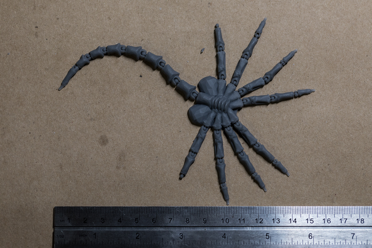 Articulated Facehugger 3D Print 19741 Articulated Facehugger 3D Print 19741