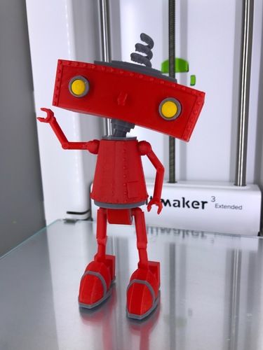 Bad Robot - 3dPrintable - 3dFactory Brasil 3D Print 19785 Bad Robot - 3dPrintable - 3dFactory Brasil 3D Print 19785
